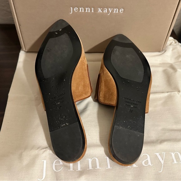 Jenni Kayne Suede Mule in Saddle - Picture 6 of 7